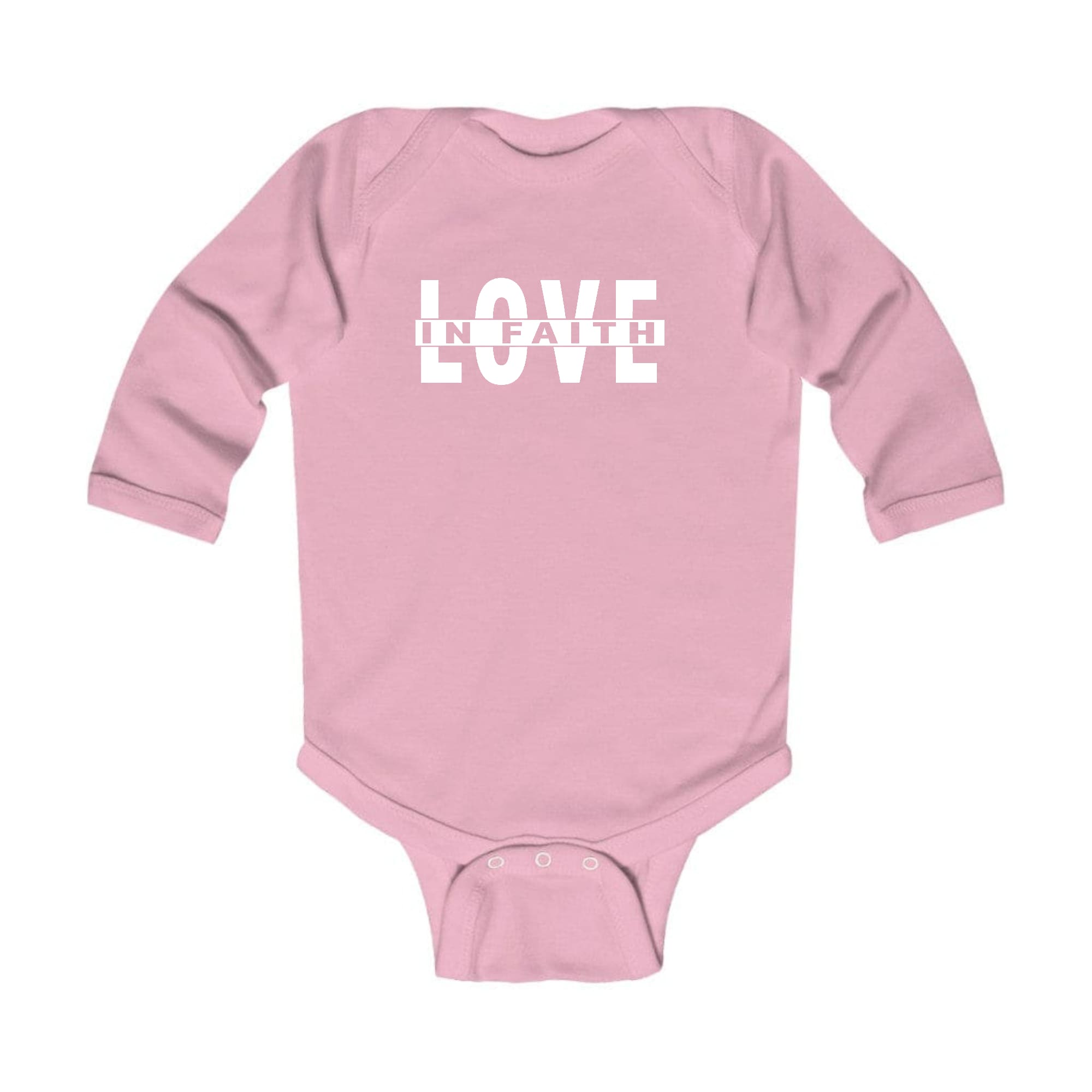 Infant Long Sleeve Graphic T-shirt - Love in Faith