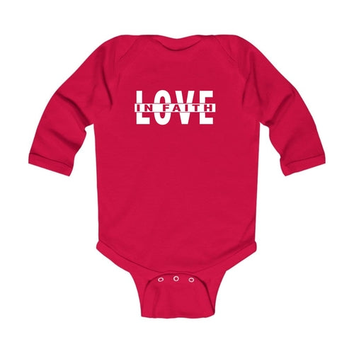 Infant Long Sleeve Graphic T-shirt - Love in Faith
