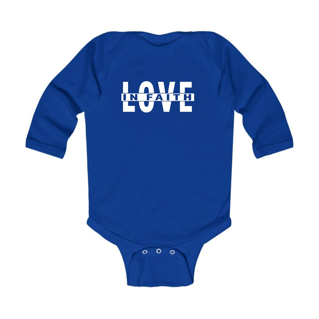 Infant Long Sleeve Graphic T-shirt - Love in Faith