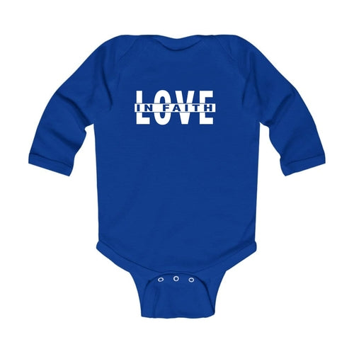Infant Long Sleeve Graphic T-shirt - Love in Faith