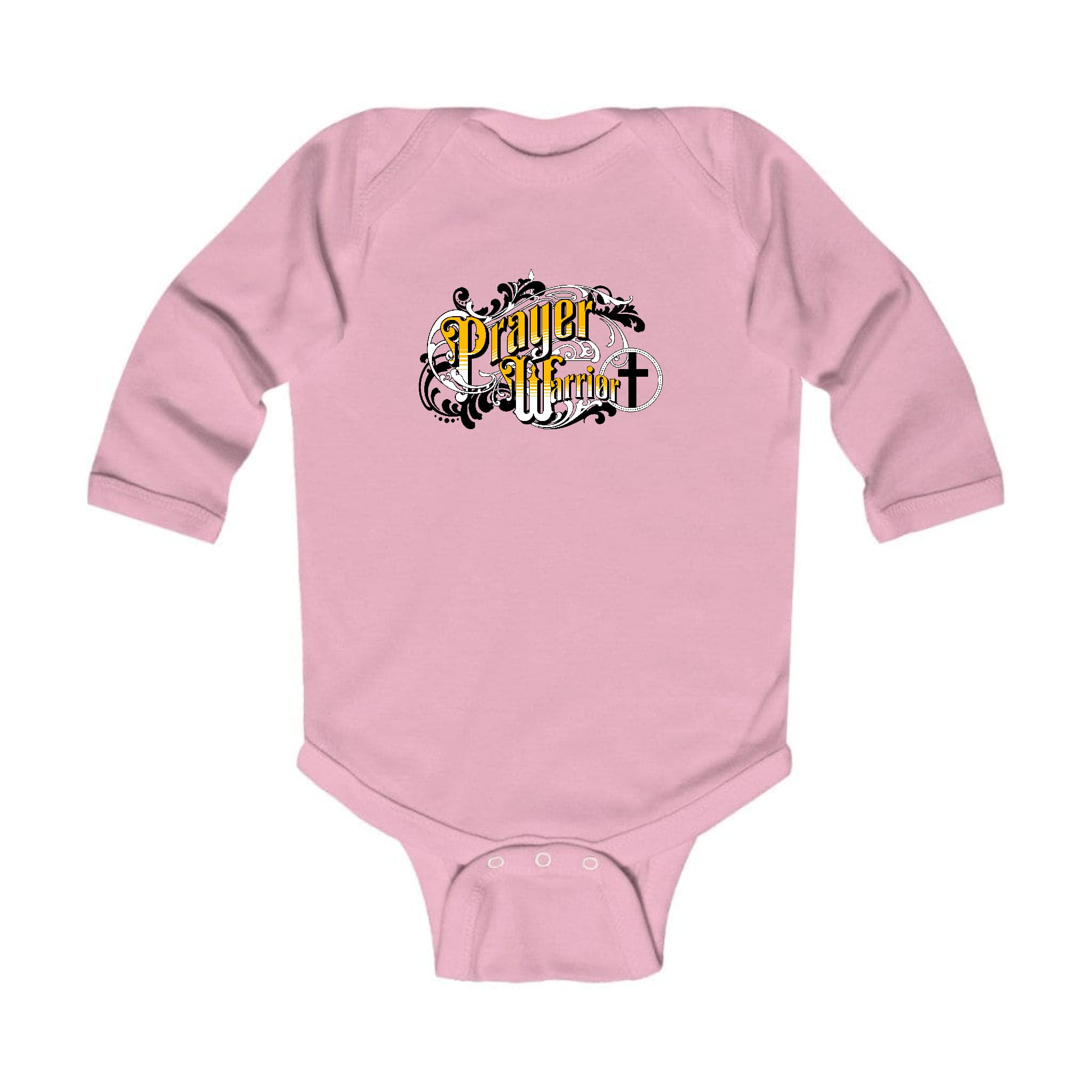 Infant Long Sleeve Graphic T-shirt Prayer Warrior Victorian Style