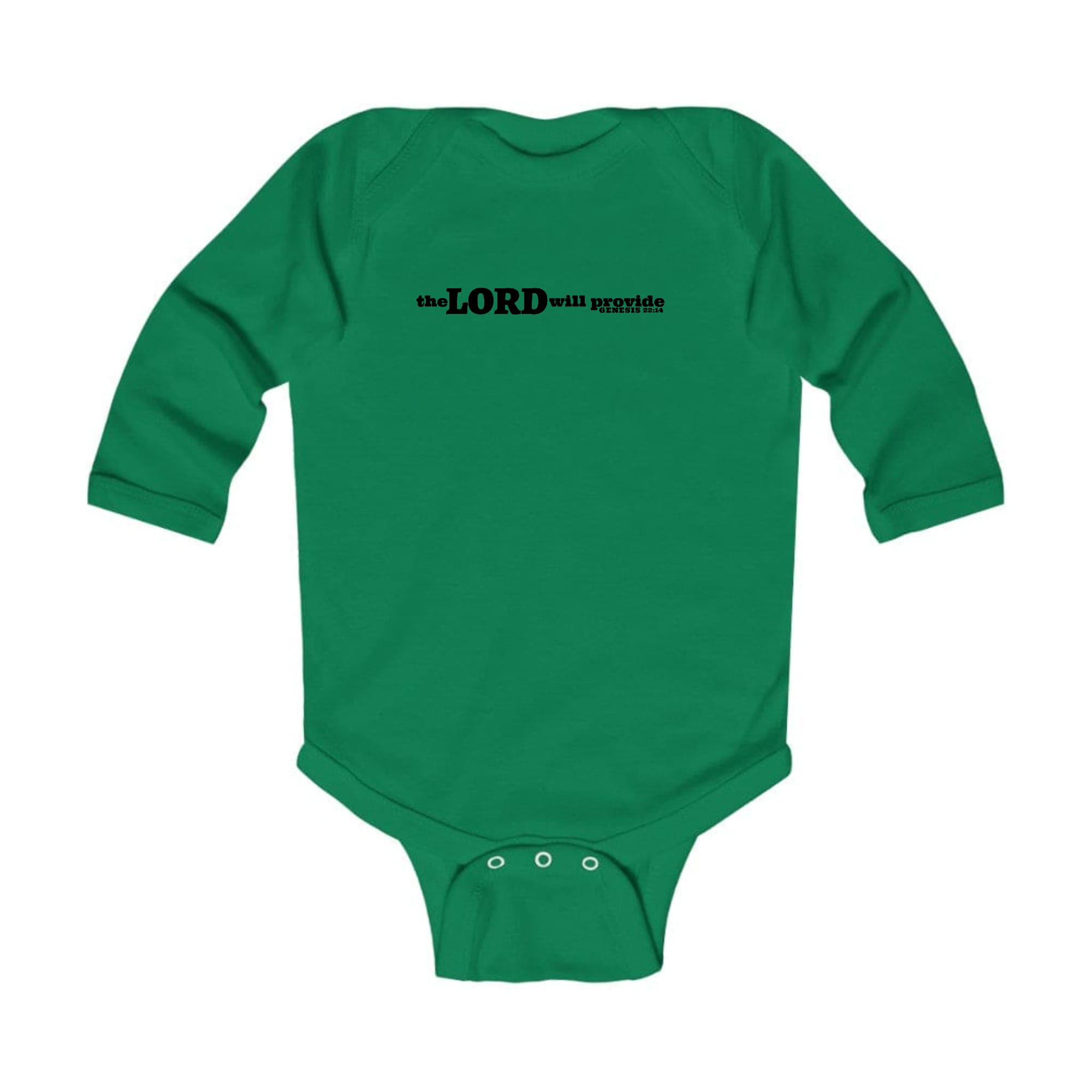 Infant Long Sleeve Graphic T-shirt the Lord will Provide Print
