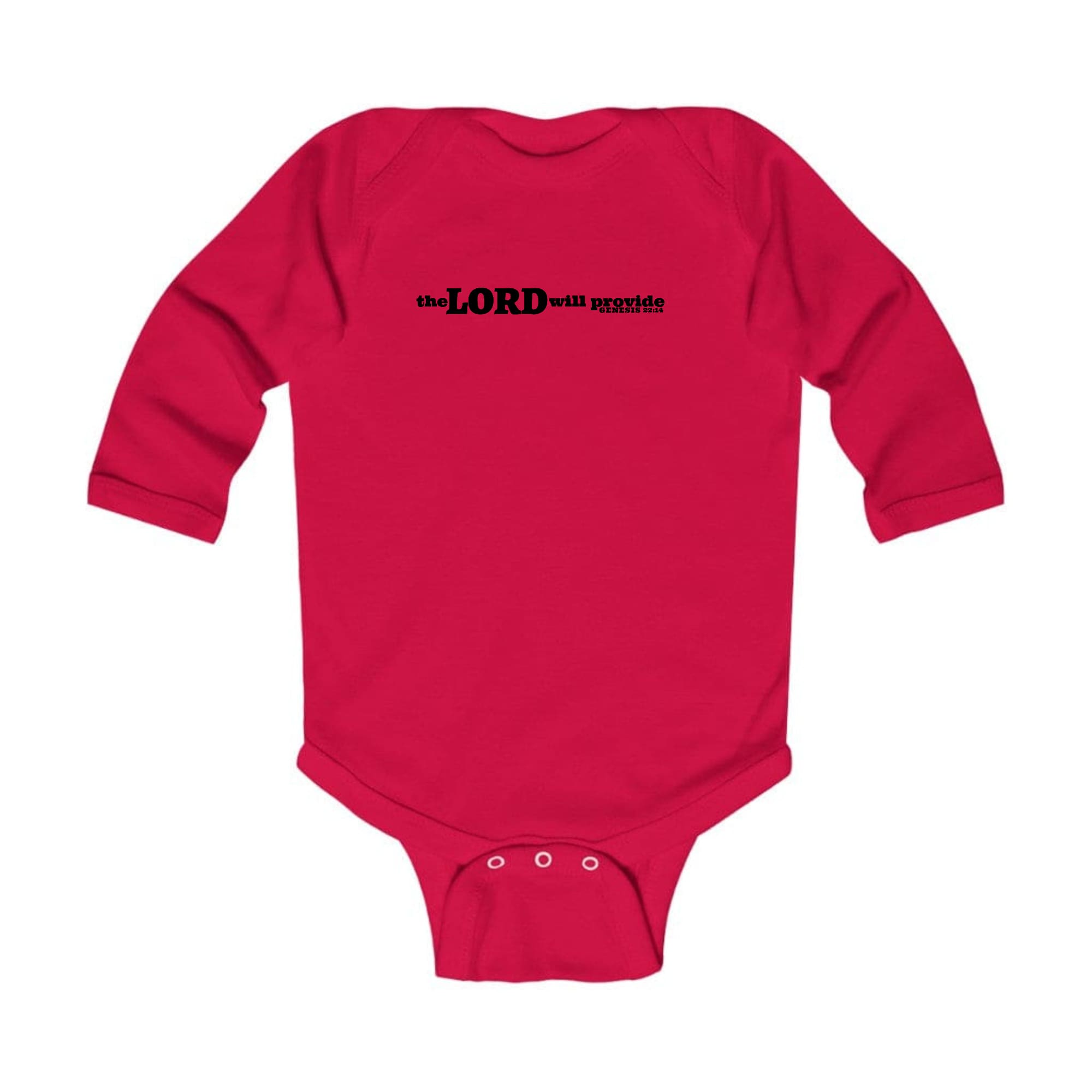 Infant Long Sleeve Graphic T-shirt the Lord will Provide Print