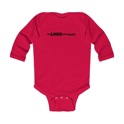 Infant Long Sleeve Graphic T-shirt the Lord will Provide Print
