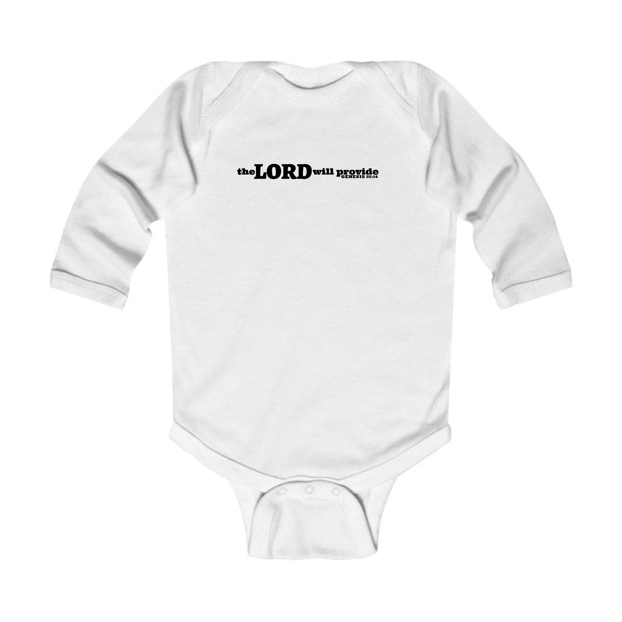 Infant Long Sleeve Graphic T-shirt the Lord will Provide Print