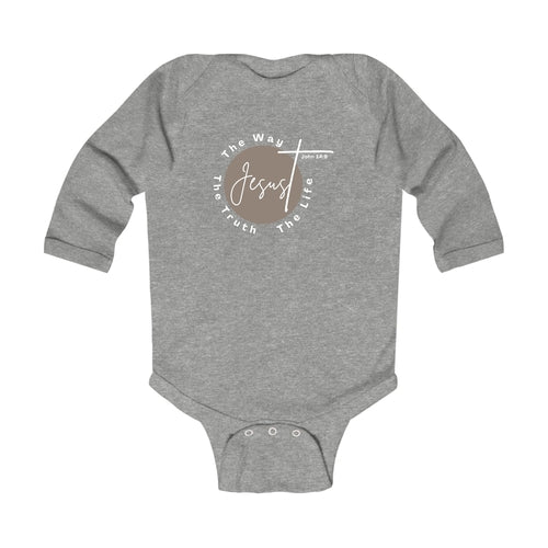 Infant Long Sleeve Graphic T-shirt - the Truth the Way the Life