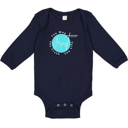 Infant Long Sleeve Graphic T-shirt - the Truth the Way the Life