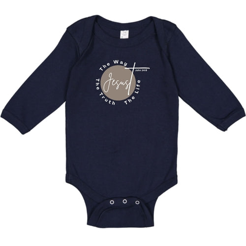 Infant Long Sleeve Graphic T-shirt - the Truth the Way the Life