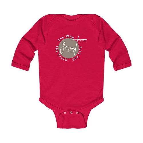 Infant Long Sleeve Graphic T-shirt - the Truth the Way the Life