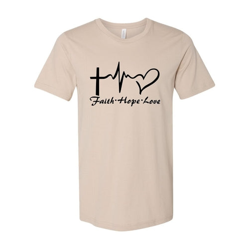 Faith Hope Love T-Shirt in 12 Colors!